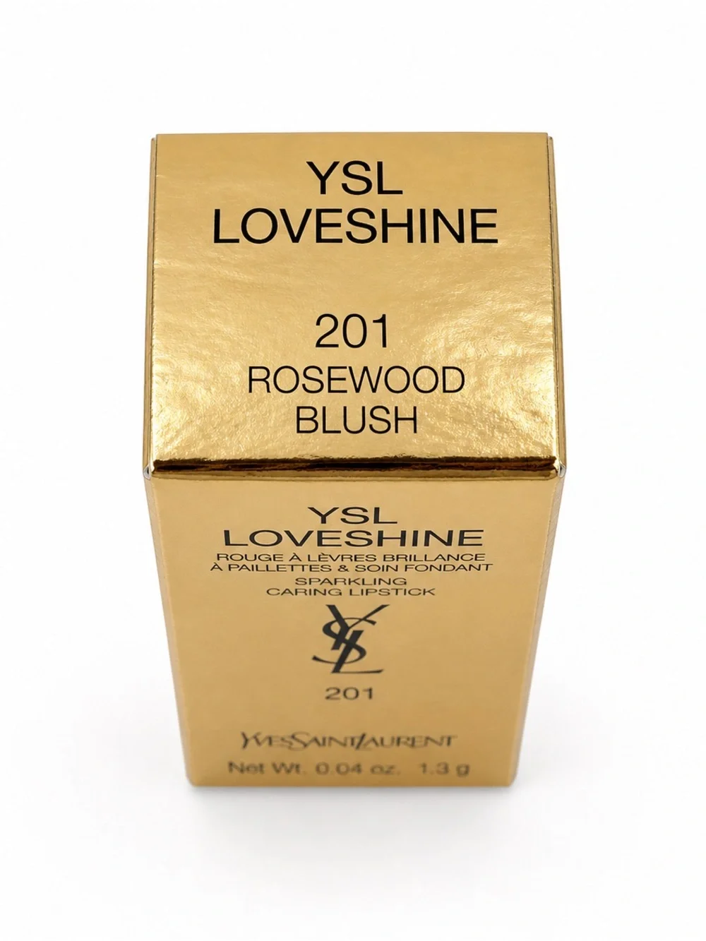 Yves Saint Laurent Studded Cosmetic Pouch • 201 • Rosewood Blush